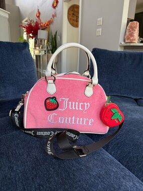 Juicy Couture Pink Strawberry Satchel